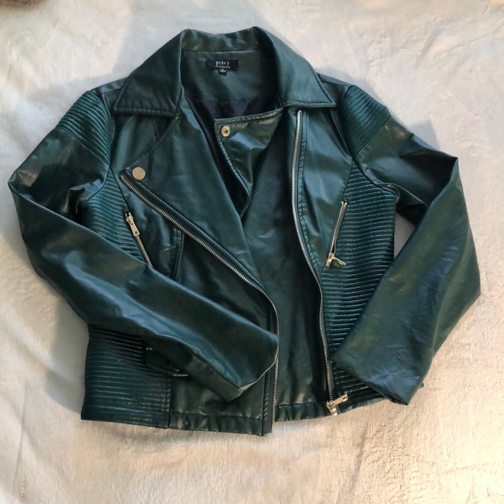 Leather jacket